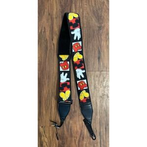 Disney Mickey Mouse Camera Strap Neck or Cross Body Strap Walt Disney World Vtg